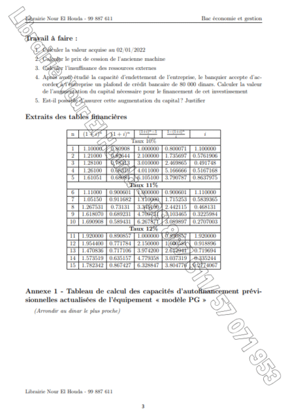 Gestion - Devoirs (Trimestre 3) – Image 7
