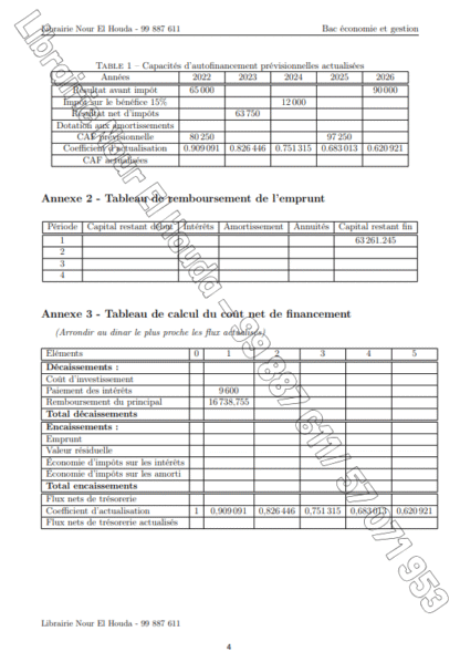Gestion - Devoirs (Trimestre 3) – Image 6