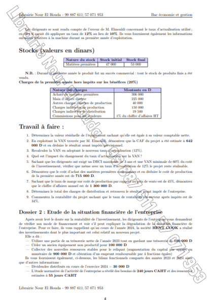 Gestion - Sujets de révision – Image 5