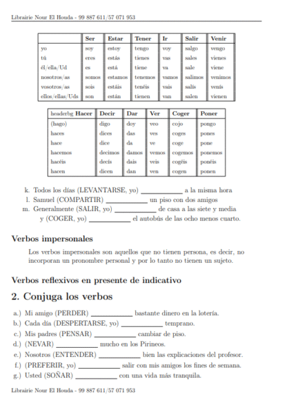 Espagnol – Image 5