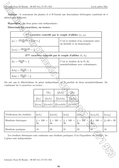 SVT - Devoirs - Lycées pilotes – Image 6