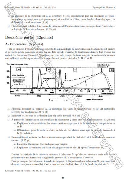 SVT - Devoirs - Lycées pilotes – Image 4